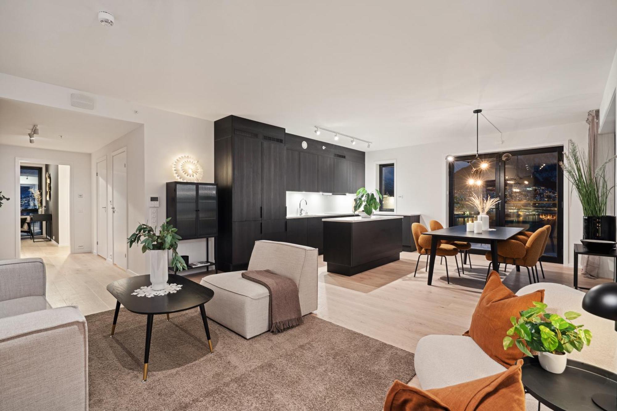 Totalapartments Vervet Gjoa Tromsø Pokoj fotografie