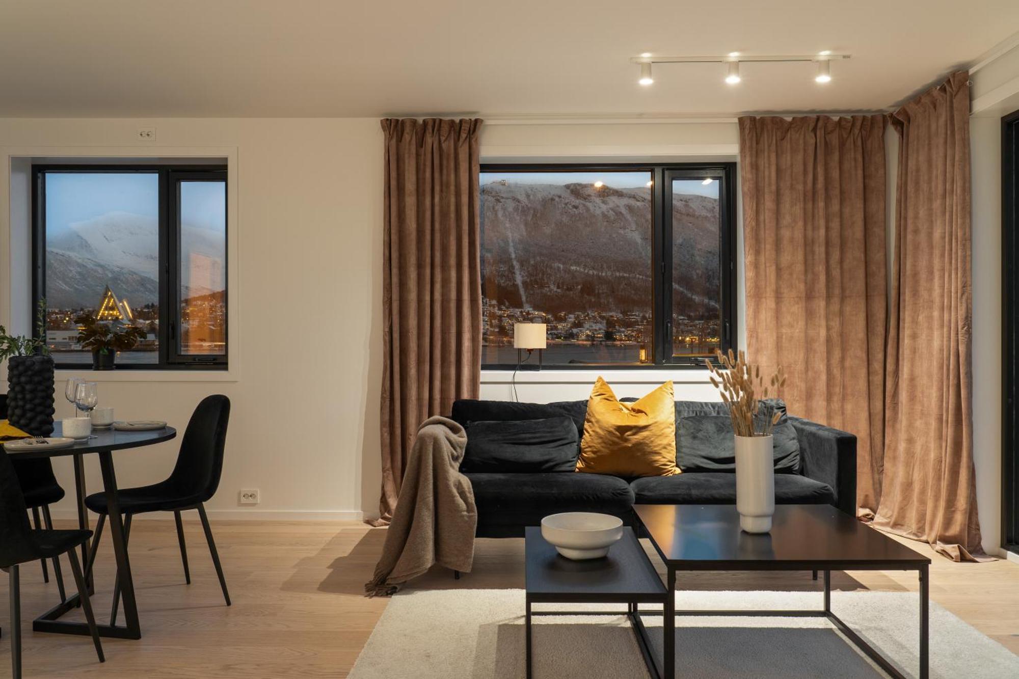 Totalapartments Vervet Gjoa Tromsø Pokoj fotografie